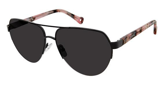 Betsey Johnson HARLEM SHUFFLE Sunglasses, BLACK