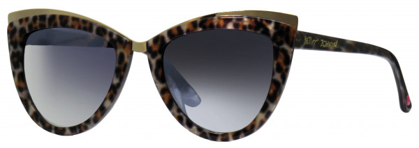 Betsey Johnson Seahorse Sunglasses, Brown Leopard