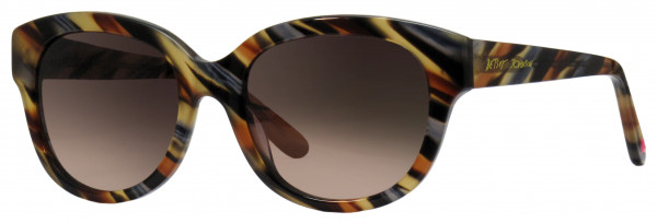 Betsey Johnson Smolder Sunglasses, Brown
