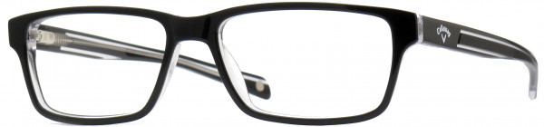 Callaway Quaker Ridge Eyeglasses, Black Crystal