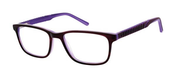 Callaway Zone Eyeglasses, Black Purple