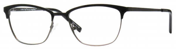 London Fog Ida Eyeglasses, Black