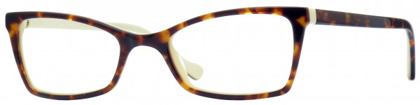 London Fog Tegan Eyeglasses, Tortoise