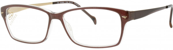 Stepper 30033 SI Eyeglasses, Brown Pattern F180