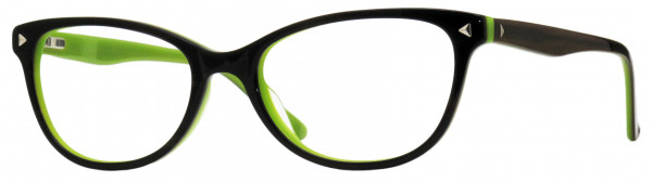 Wildflower Blackthorn Eyeglasses, Tortoise Lime