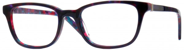 Wildflower Fire Pink Eyeglasses, Purple Speckle