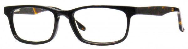 Value Collection 135 Structure Eyeglasses, Black
