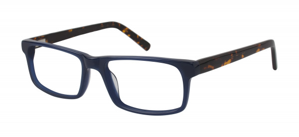 Value Collection 139 Structure Eyeglasses, Blue