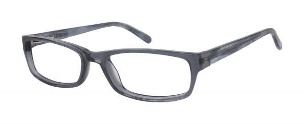 Value Collection 140 Structure Eyeglasses, Grey