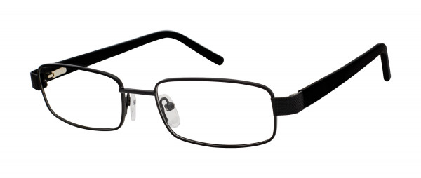 Value Collection 155 Structure Eyeglasses, Black