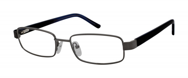 Value Collection 155 Structure Eyeglasses, Gunmetal