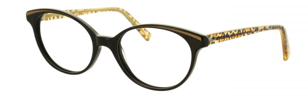 Lafont Capri Eyeglasses, 100R Black