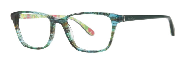 Lilly Pulitzer Delfinas Eyeglasses, Sea Grass