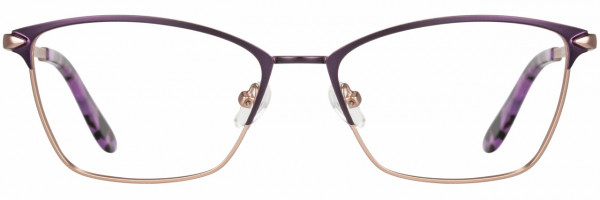 Cote D'Azur CDA-277 Eyeglasses, 1 - Purple / Rose Gold