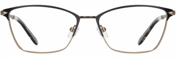 Cote D'Azur CDA-277 Eyeglasses, 2 - Black / Pewter