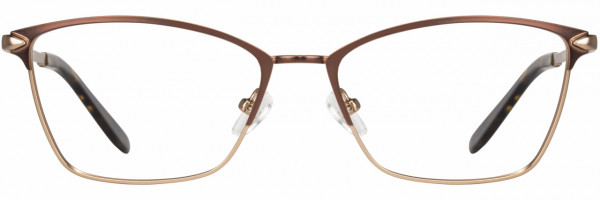 Cote D'Azur CDA-277 Eyeglasses, 3 - Brown / Gold