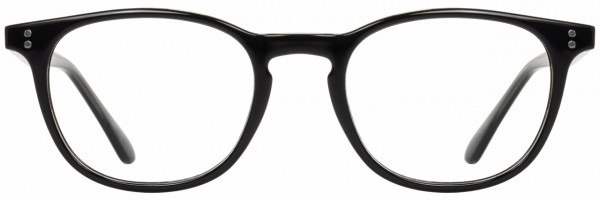 Elements EL-356 Eyeglasses, 3 - Black / Crystal