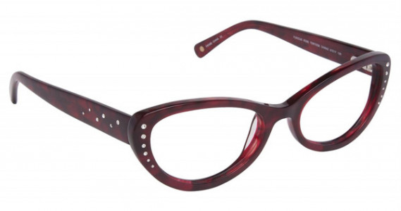 Lisa Loeb Furious Rose Eyeglasses, TORTOISE CHIRAZ (C4)