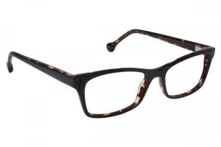 Lisa Loeb LL152 FLY Eyeglasses, BLACK/TORTOISE (C4)
