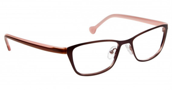Lisa Loeb LL141 MATCHES Eyeglasses, MOCHA (C2) - AR COAT