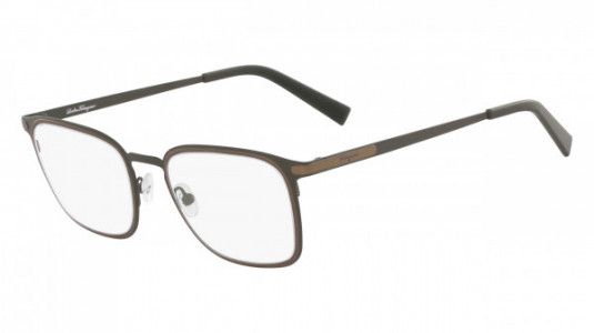 Ferragamo SF2172 Eyeglasses, (328) MATTE OLIVE GREEN