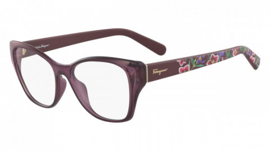 Ferragamo SF2827 Eyeglasses, (606) WINE