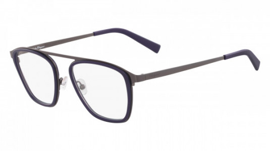 Ferragamo SF2834 Eyeglasses, (414) BLUE