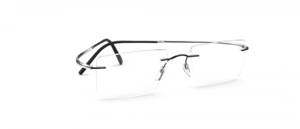 Silhouette Essence GN Eyeglasses, 9040 Black Spirit