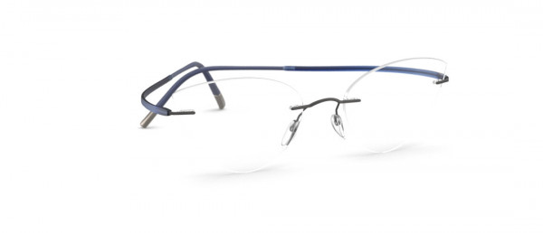 Silhouette Essence gt Eyeglasses, 6660 Blue Relax