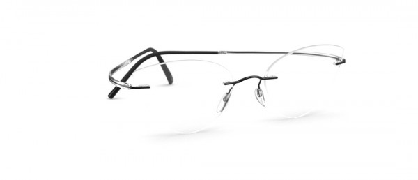 Silhouette Essence gt Eyeglasses, 9040 Black Spirit