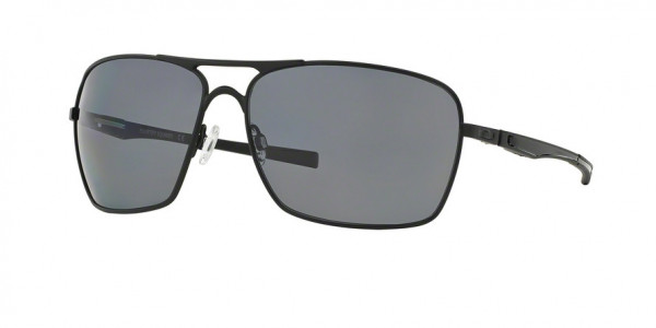 Oakley OO4063 PLAINTIFF SQUARED Sunglasses, 406304 MATTE BLACK (BLACK)
