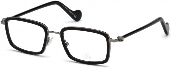 Moncler ML5026 Eyeglasses, 005 - Black/other