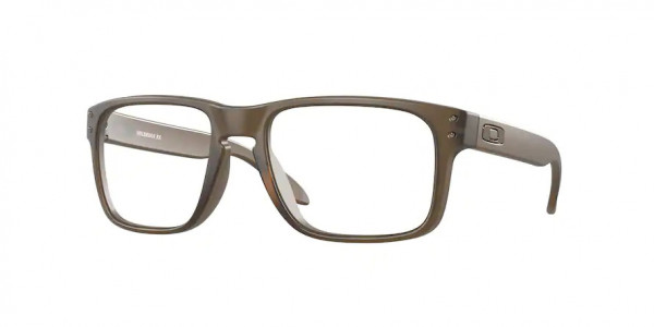 Oakley OX8156 HOLBROOK RX Eyeglasses, 815611 HOLBROOK RX SATIN BROWN SMOKE (BROWN)