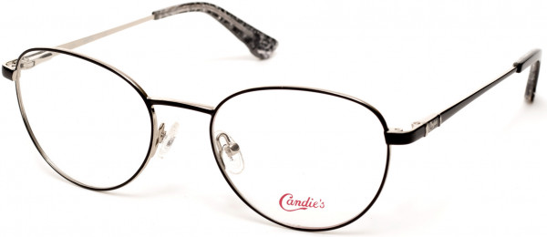 Candie's Eyes CA0168 Eyeglasses, 001 - Shiny Black