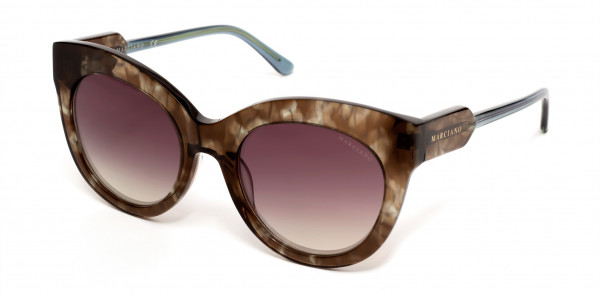 GUESS by Marciano GM0787 Sunglasses, 56Z - Havana/other / Gradient Or Mirror Violet Lenses