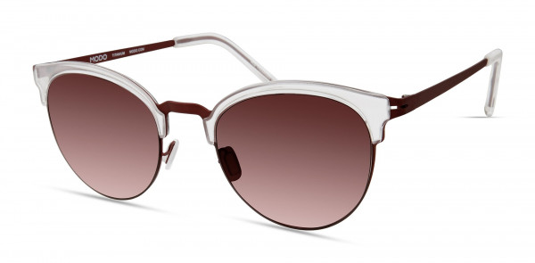 Modo 459 Sunglasses, Crystal/Burgundy