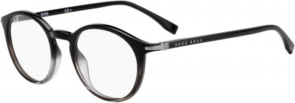HUGO BOSS Black Boss 1005 Eyeglasses, 0EDM Black Gray Black