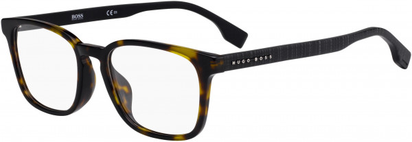 HUGO BOSS Black Boss 1023/F Eyeglasses, 0086 Dark Havana