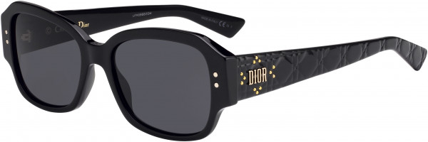 Christian Dior Ladydiorstuds 5 Sunglasses, 0807 Black