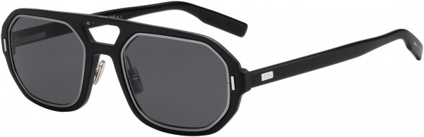Dior Homme AL 13_14 Sunglasses, 0RZZ Matte Black Dark Ruthenium