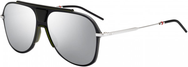 Dior Homme DIOR 0224S Sunglasses, 03OL Bkall Green