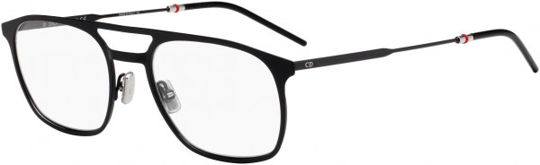 Dior Homme Dior 0225 Eyeglasses, 0003 Matte Black