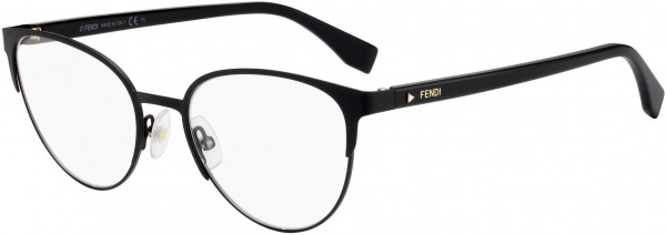 Fendi FF 0320 Eyeglasses, 0003 Matte Black