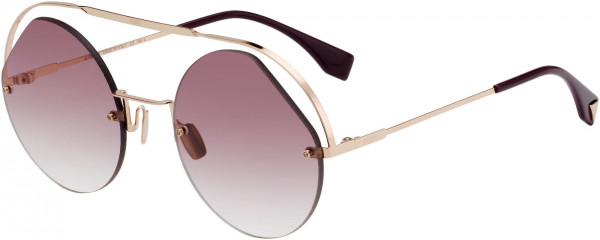 Fendi FF 0325/S Sunglasses, 0QHO Cyclamen