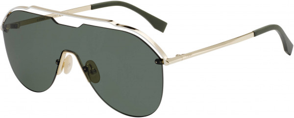 Fendi FF M 0030/S Sunglasses, 0J5G Gold