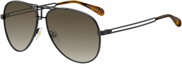 Givenchy GV 7110/S Sunglasses, 0003 Matte Black