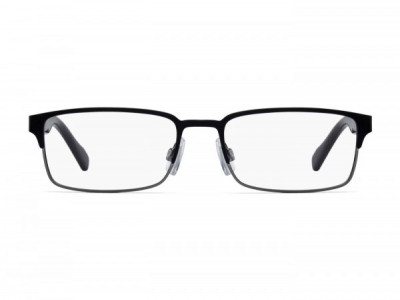 HUGO HG 0136 Eyeglasses, 0RZZ BLACK RUTHENIUM