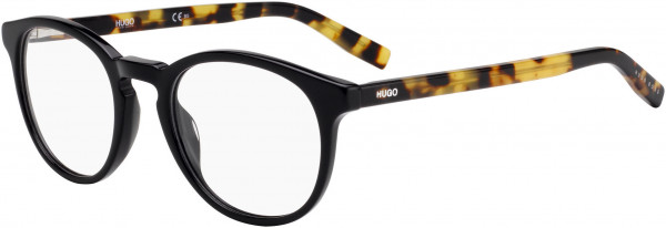 HUGO HG 0201 Eyeglasses, 0WR7 Black Havana