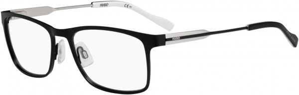 HUGO HG 0231 Eyeglasses, 0003 Matte Black
