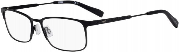 HUGO HG 0309 Eyeglasses, 0003 Matte Black